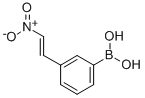 structure of CAS# 850567-99-6, 3-[(E)-2-Nitrovinyl]Phenylboronic Acid;Trans-3-(2-Nitrovinyl)Benzeneboronic Acid, 96%;(E)-(3-(2-Nitrovinyl)Phenyl)Boronic Acid;3-[(E)-2-NITROVINYL]BENZENEBORONIC ACID