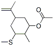 CAS#: 85098-94-8， 2-Methyl-3-(Methylthio)-5-(1-Methylvinyl)Cyclohexyl Acetate
