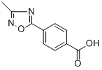 structure of CAS# 851048-56-1, 4-(3-Methyl-1,2,4-Oxadiazol-5-Yl)Benzoic Acid;4-(3-METHYL-1,2,4-OXADIAZOL-5-YL)BENZOIC ACID