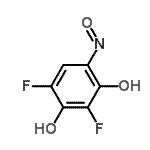 CAS#: 851128-76-2， 2,4-Difluoro-6-nitroso-1,3-benzenediol