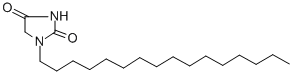 structure of CAS# 85117-82-4, 1-n-Hexadecylhydantoin;1-Cetylhydantoin