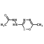 CAS#: 851188-99-3， N'-(6-Methyl-1,2,4,5-oxathiadiazin-3-yl)acetohydrazide