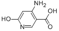 structure of CAS# 85145-48-8, 4-Amino-6-Hydroxypyridine-3-Carboxylic Acid;4-Amino-6-Hydroxypyridine-3-Carboxylic Acid;4-Amino-6-Hydroxynicotinic Acid