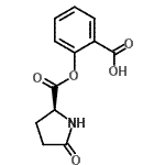 CAS#: 85153-77-1， 2-[(5-Oxo-L-prolyl)oxy]benzoic acid