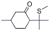 CAS#: 85165-49-7， 5-Methyl-2-[1-Methyl-1-(Methylthio)Ethyl]Cyclohexan-1-One