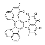 CAS#: 85168-82-7， 1,2,3,4,5,6,7,8-Octachlorodiacenaphtho[1,2-j:1',2'-l]fluoranthene