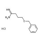 CAS#: 85173-92-8， 4-(Benzyloxy)butanimidamide hydrochloride (1:1)