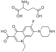 CAS#: 85181-48-2， Norfloxacin Glutamate