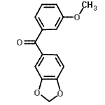 CAS#: 851958-76-4， 1,3-Benzodioxol-5-yl(3-methoxyphenyl)methanone