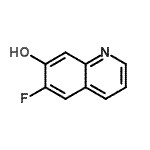 CAS#: 851985-94-9， 6-Fluoro-7-quinolinol