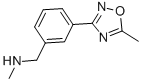 CAS#: 852180-71-3， N-Methyl-N-[3-(5-Methyl-1,2,4-Oxadiazol-3-Yl)Benzyl]Amine