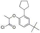 CAS#: 85222-96-4， 2-[2-Cyclopentyl-4-(1,1-Dimethylethyl)Phenoxy]Propionyl Chloride