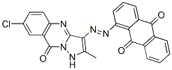 CAS#: 85223-09-2， 1-[(7-Chloro-1,9-Dihydro-2-Methyl-9-Oxopyrazolo[5,1-b]Quinazolin-3-Yl)Azo]Anthraquinone