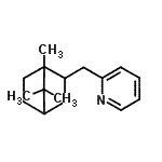 CAS#: 85223-26-3， 2-[(1,7,7-Trimethylbicyclo[2.2.1]hept-2-yl)methyl]pyridine