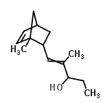 CAS#: 85232-76-4， 2-Methyl-1-(1-methylbicyclo[2.2.1]hept-5-en-2-yl)-1-penten-3-ol