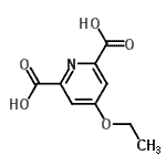 CAS#: 85238-97-7， 4-Ethoxy-2,6-pyridinedicarboxylic acid
