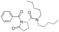 CAS#: 85248-85-7， (S)-1-Benzoyl-5-Oxo-N,N-Dipentylpyrrolidine-2-Carboxamide