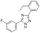 CAS#: 85303-83-9， 3-(2-Ethylphenyl)-5-(3-Fluorophenyl)-1H-1,2,4-Triazole