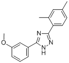 CAS#: 85303-91-9， 5-(3-Methoxyphenyl)-3-(2,4-Xylyl)-1H-1,2,4-Triazole