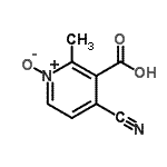 CAS#: 853648-80-3， 4-Cyano-2-methylnicotinic acid 1-oxide