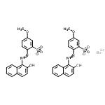 CAS#: 85391-55-5， Barium bis{2-[(2-hydroxy-1-naphthyl)diazenyl]-5-methoxybenzenesulfonate}