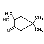 CAS#: 85391-89-5， 4-Hydroxy-4,7,7-trimethylbicyclo[4.1.0]heptan-3-one