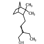 CAS#: 85392-41-2， 4-(3,3-Dimethylbicyclo[2.2.1]hept-2-yl)-2-ethyl-2-buten-1-ol