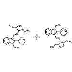CAS#: 85392-70-7， Bis{1,4-diethyl-5-[(1-ethyl-2-phenyl-1H-indol-3-yl)diazenyl]-4,5-dihydro-1H-1,2,4-triazol-1-ium} tetrachlorozincate(2-)