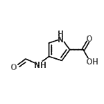 CAS#: 85406-57-1， 4-Formamido-1H-pyrrole-2-carboxylic acid