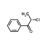 CAS#: 85439-24-3， (2S)-2-Chloro-1-phenyl-1-propanone