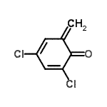 CAS#: 854450-34-3， 2,4-Dichloro-6-methylene-2,4-cyclohexadien-1-one
