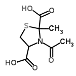 CAS#: 854473-66-8， 3-Acetyl-2-methyl-1,3-thiazolidine-2,4-dicarboxylic acid