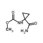 CAS#: 85452-46-6， Methyl (1-carbamoylcyclopropyl)carbamate