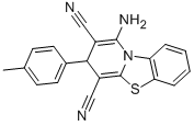 CAS#: 85460-34-0， 4-Amino-2-p-Tolyl-2H-9-Thia-4alpha-Aza-Fluorene-1,3-Dicarbonitrile