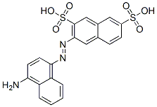 CAS#: 85480-82-6， 3-[(4-Amino-1-Naphthyl)Azo]Naphthalene-2,7-Disulphonic Acid