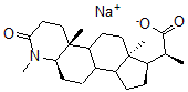 CAS#: 85531-68-6， Sodium 4-Methyl-4-Aza-3-Oxo-5alpha-Pregnane-20-Carboxylate