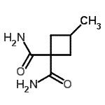 CAS#: 855384-62-2， 3-Methyl-1,1-cyclobutanedicarboxamide