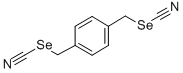 CAS#: 85539-83-9， 1,4-Phenylenebis(methylene)selenocyanate