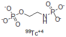 CAS 登录号：85561-27-9， N-磷酰氨基乙基磷酸碍 Tc 99M