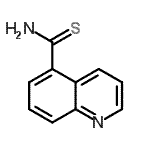 CAS#: 855763-66-5， 5-Quinolinecarbothioamide