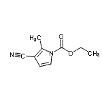 CAS#: 856120-96-2， Ethyl 3-cyano-2-methyl-1H-pyrrole-1-carboxylate