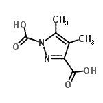 CAS#: 856343-99-2， 4,5-Dimethyl-1H-pyrazole-1,3-dicarboxylic acid