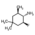 CAS#: 85649-06-5， (1S,2S,6R)-2-Fluoro-4,4,6-trimethylcyclohexanamine
