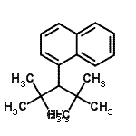 CAS#: 85650-82-4， 1-(2,2,4,4-Tetramethyl-3-pentanyl)naphthalene