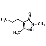 CAS#: 856847-74-0， 2,5-Dimethyl-4-propyl-1,2-dihydro-3H-pyrazol-3-one