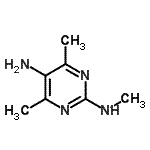 CAS#: 856973-51-8， N<sup>2</sup>,4,6-Trimethyl-2,5-pyrimidinediamine