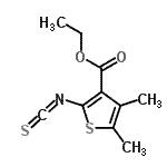 CAS#: 85716-85-4， Ethyl 2-isothiocyanato-4,5-dimethyl-3-thiophenecarboxylate