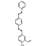 CAS#: 85720-97-4， 2-Hydroxy-5-{[4-(phenyldiazenyl)phenyl]diazenyl}benzaldehyde