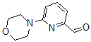 结构式 CAS# 857283-88-6, 6-(4-吗啉基)-2-吡啶甲醛