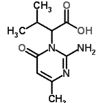 CAS#: 857409-62-2， 2-(2-Amino-4-methyl-6-oxo-1(6H)-pyrimidinyl)-3-methylbutanoic acid
